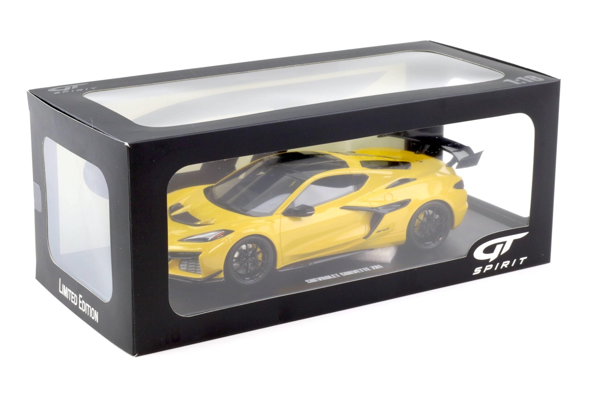 GT Spirit 2025 Chevy Corvette C8 ZR1 Competition Yellow Tintcoat 1