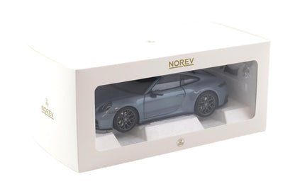 Norev 2025 Porsche 911 992.2 Carrera Polar Silver Metallic 1:18