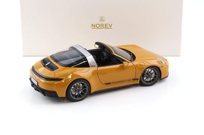 Norev 2025 Porsche 911 992.2 Targa 4 GTS Bahama Yellow 1:18