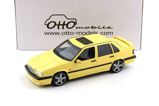Otto 1996 Volvo 850 T5R Cream Yellow 1:18