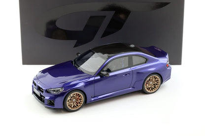 GT Spirit 2025 BMW M2 (G87) Coupe Individual Velvet Blue Metallic 1:18