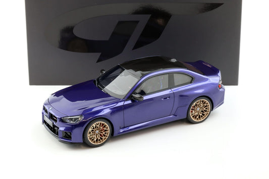 GT Spirit 2025 BMW M2 (G87) Coupe Individual Velvet Blue Metallic 1:18