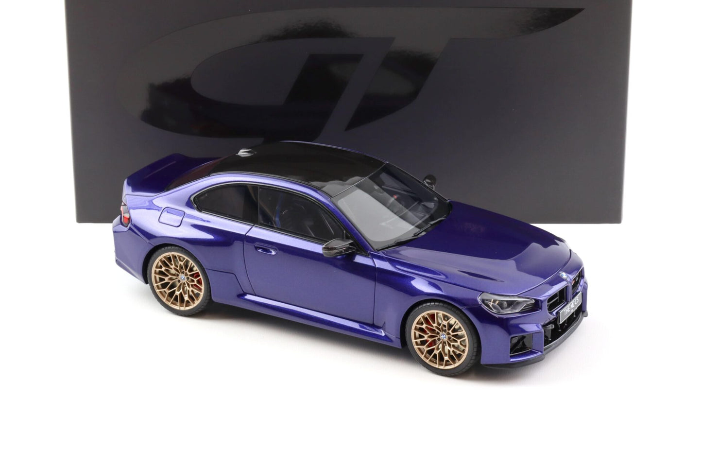 GT Spirit 2025 BMW M2 (G87) Coupe Individual Velvet Blue Metallic 1:18