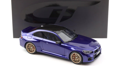 GT Spirit 2025 BMW M2 (G87) Coupe Individual Velvet Blue Metallic 1:18