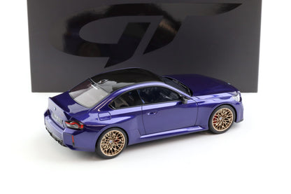 GT Spirit 2025 BMW M2 (G87) Coupe Individual Velvet Blue Metallic 1:18