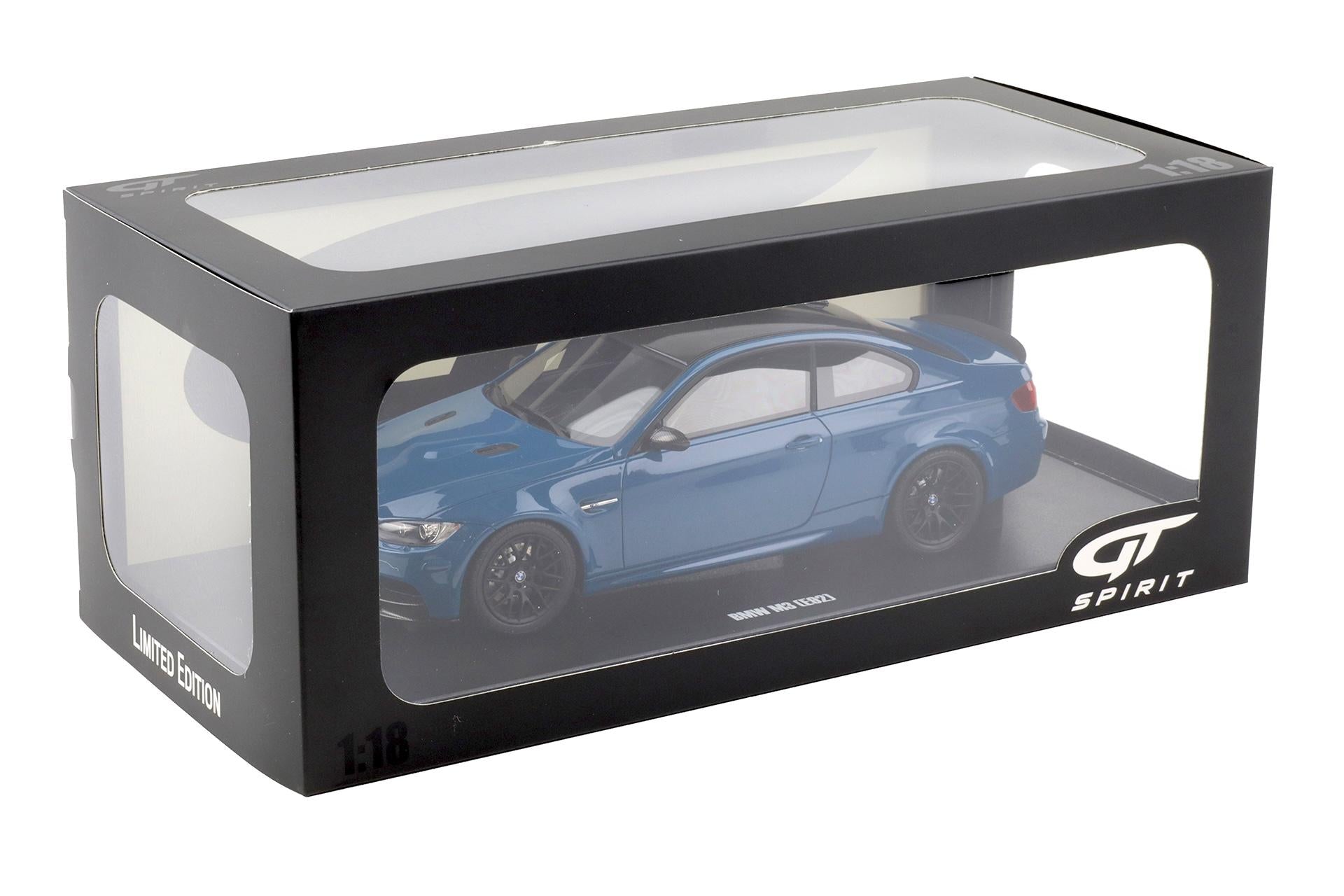 GT Spirit 2007 BMW M3 E92 Coupe Laguna Seca Blue 1:18 – STM Diecast