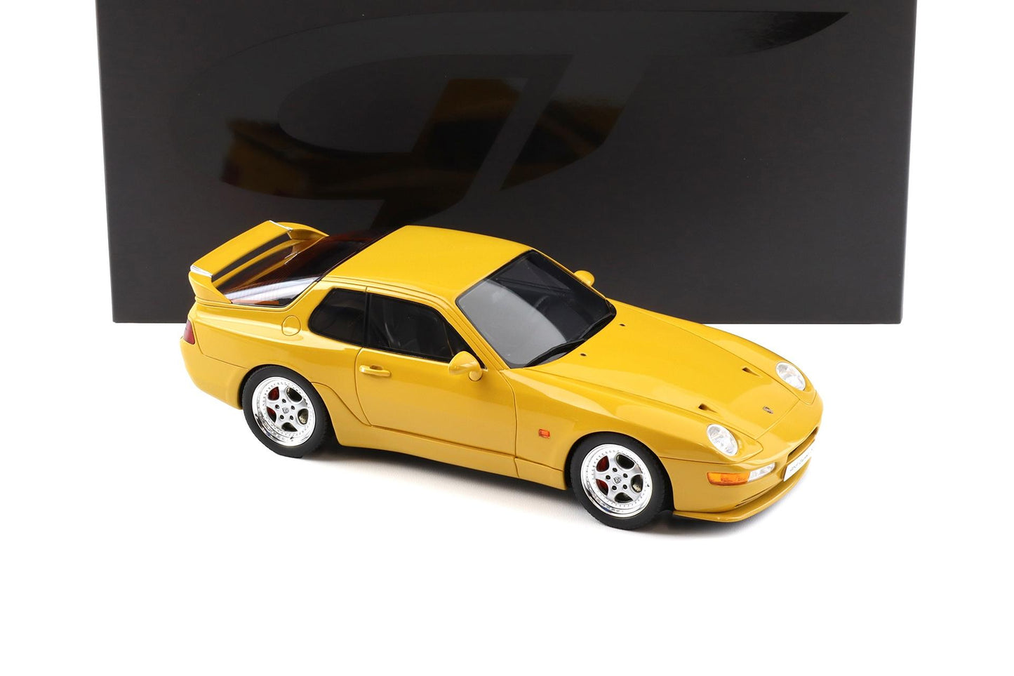 GT Spirit 1993 Porsche 968 Turbo S Coupe Yellow 1:18