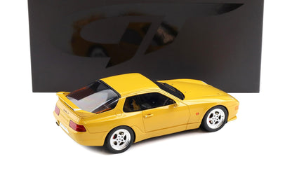GT Spirit 1993 Porsche 968 Turbo S Coupe Yellow 1:18