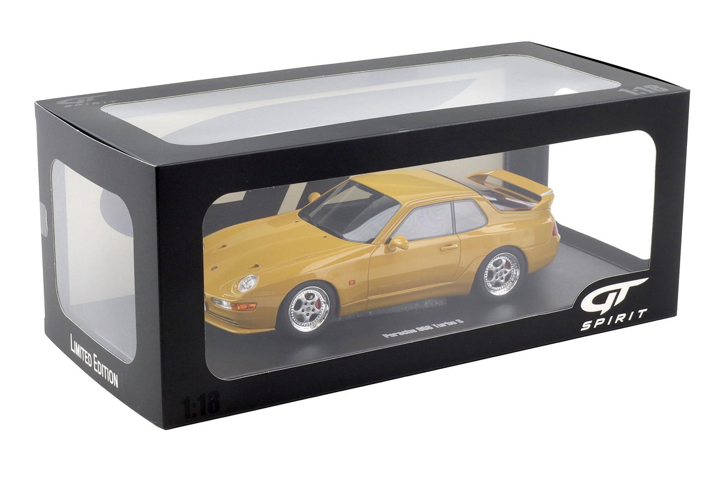 GT Spirit 1993 Porsche 968 Turbo S Coupe Yellow 1:18