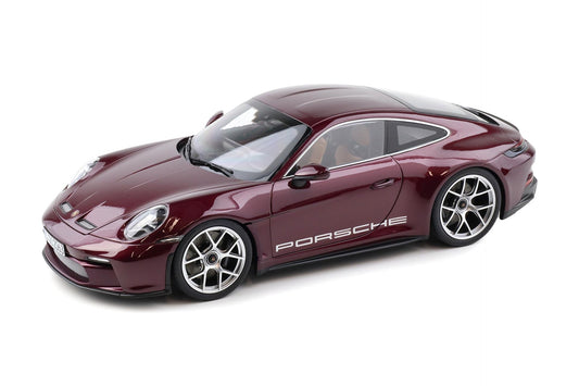 Norev 2023 Porsche 911 992 S/T Heritage Package Amethyst Metallic 1:12