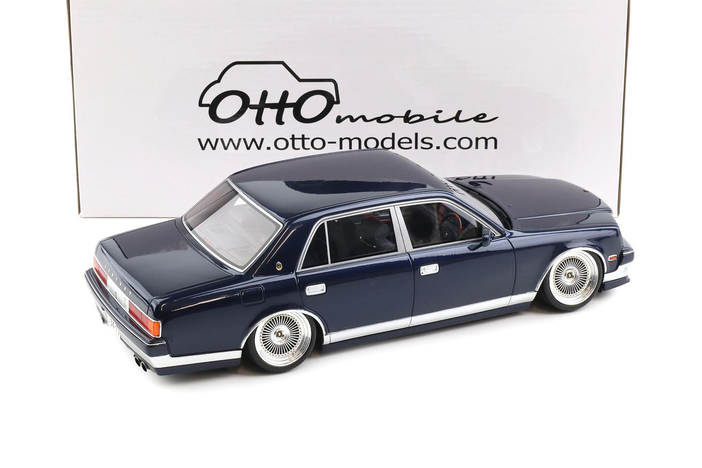 Otto 2008 Toyota Century V12 Stance Blue Mica 1:18