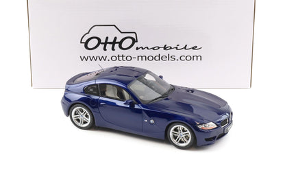 Otto 2006 BMW Z4 M Coupe Interlagos Blue Metallic 1:18