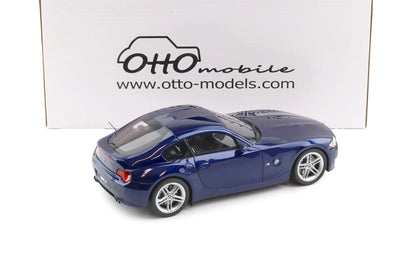 Otto 2006 BMW Z4 M Coupe Interlagos Blue Metallic 1:18