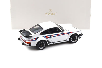 Norev 1980 Porsche 911 Turbo 930 3.3 Martini Racing G Series White 1:18