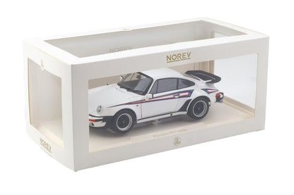 Norev 1980 Porsche 911 Turbo 930 3.3 Martini Racing G Series White 1:18
