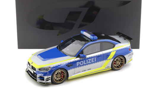 GT Spirit 2024 BMW M2 AC Schnitzer AC52 Polizei Blue Silver 1:18