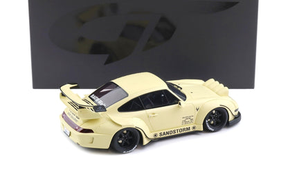 GT Spirit 2023 Porsche 911 993 RWB "Sandstorm" Beige 1:18