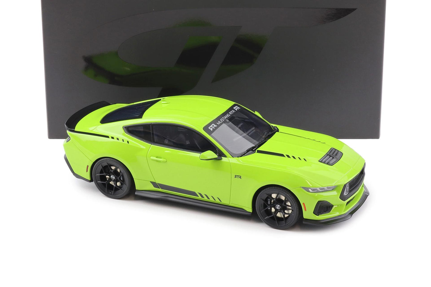 GT Spirit 2025 Ford Mustang RTR Spec-3 Coupe Hyper Lime Green 1:18