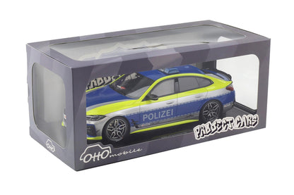 Otto 2022 BMW M4 (G82) AC Schnitzer ACS4 Polizei Blue Silver 1:18