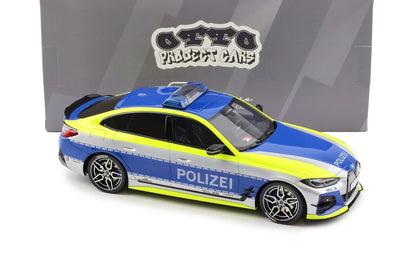 Otto 2022 BMW M4 (G82) AC Schnitzer ACS4 Polizei Blue Silver 1:18