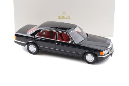 Norev 1991 Mercedes-Benz 560 SEL (W126) Black 1:18