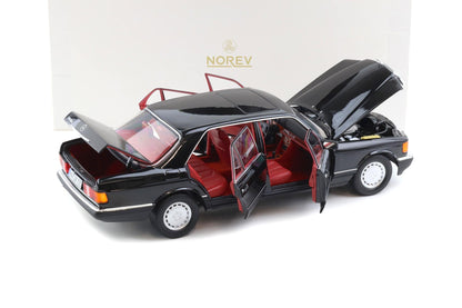 Norev 1991 Mercedes-Benz 560 SEL (W126) Black 1:18
