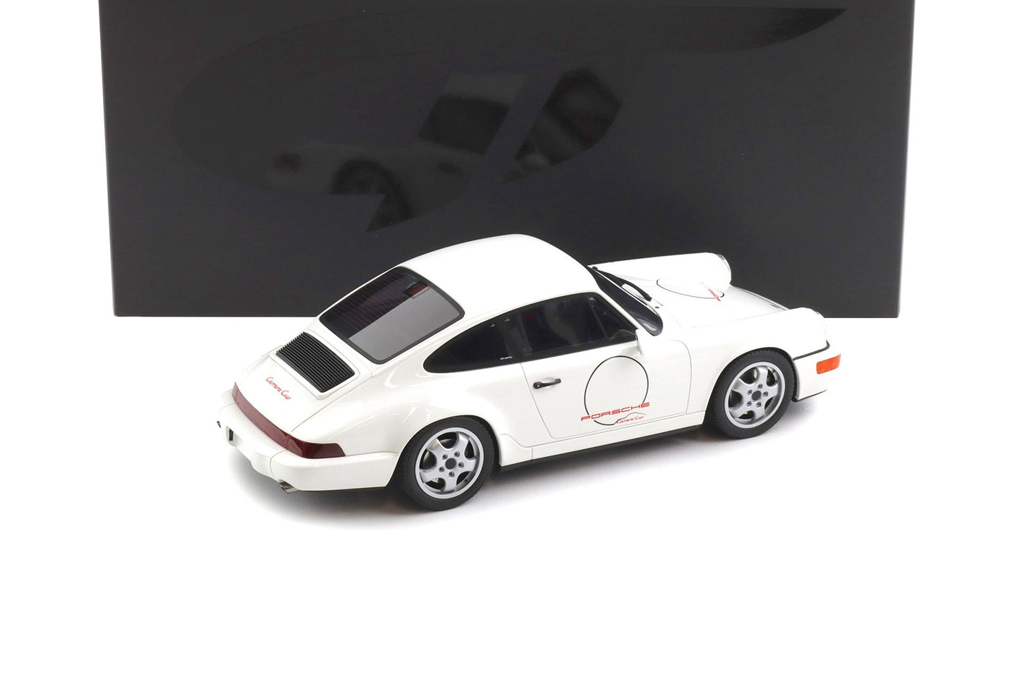 GT Spirit 1992 Porsche 911 (964) Carrera Cup USA Edition White 1:18