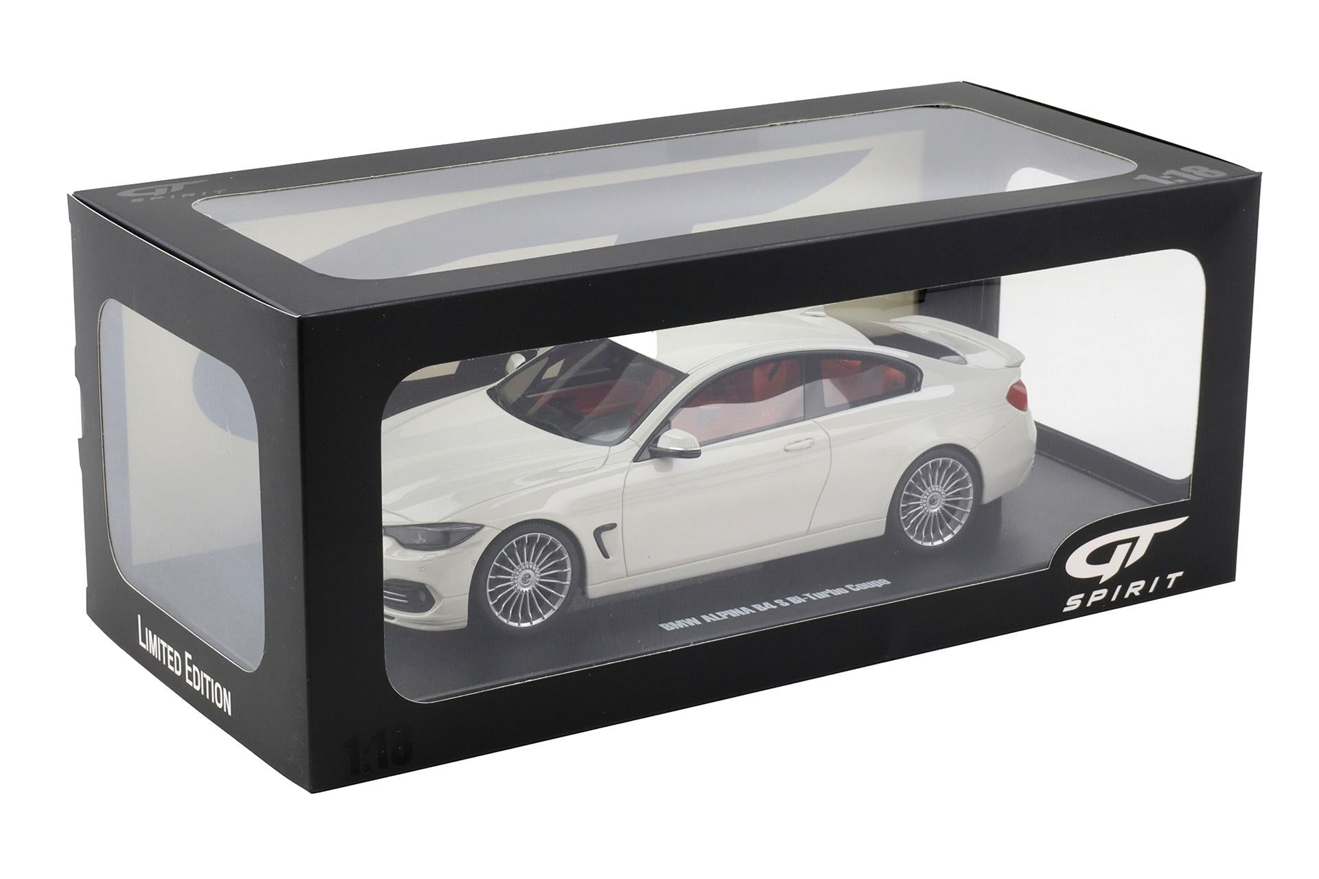 GT Spirit 2014 BMW Alpina B4 Bi-Turbo (M4) Coupe F82 White 1:18