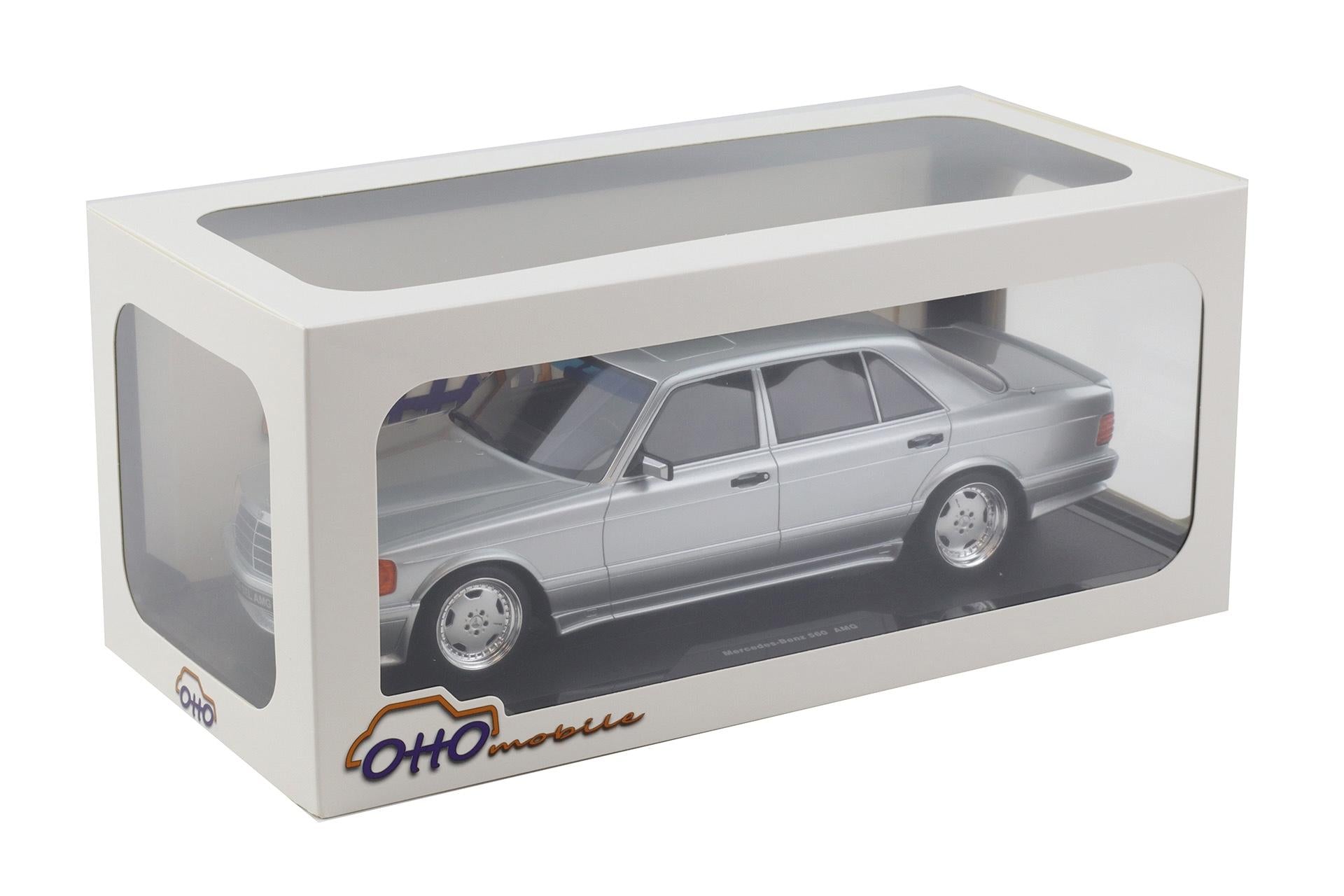 Otto 1989 Mercedes-Benz 560 6.0L SEL AMG W126 Brilliant Silver 1