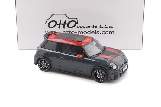 Otto 2024 Mini Cooper F56 JCW Legend John Cooper Works Grey 1:18