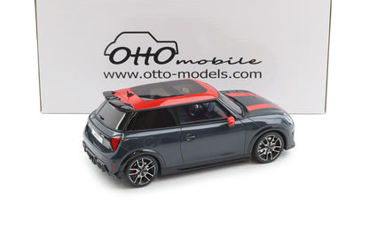 Otto 2024 Mini Cooper F56 JCW Legend John Cooper Works Grey 1:18