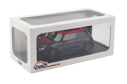 Otto 2024 Mini Cooper F56 JCW Legend John Cooper Works Grey 1:18