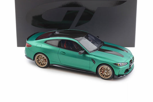GT Spirit 2024 BMW G82 M4 CS Frozen (Matte) Isle of Man Green Metallic 1:18
