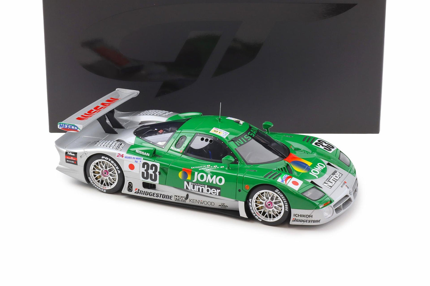 GT Spirit Nissan R390 GT1 3.5L Turbo Team Nissan Motorsport #33 24hr Le Mans 1998 1:18