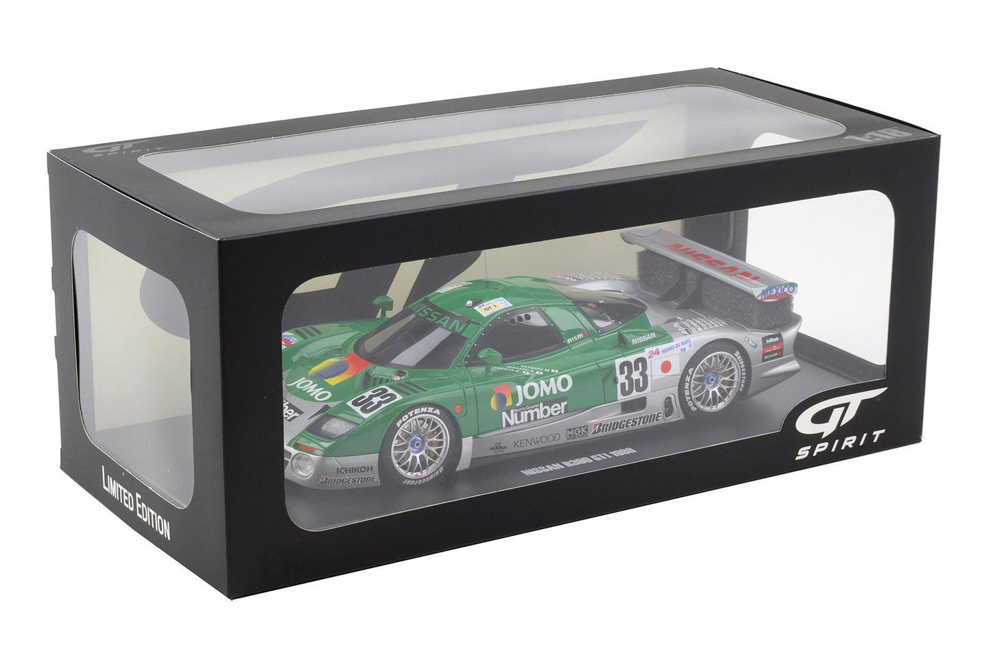 GT Spirit Nissan R390 GT1 3.5L Turbo Team Nissan Motorsport #33 24hr Le Mans 1998 1:18