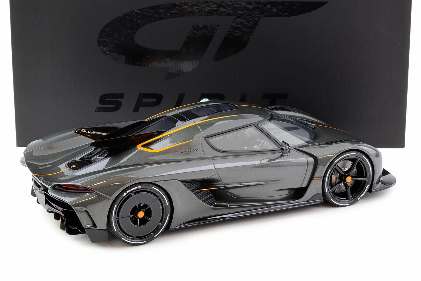 GT Spirit 2024 Koenigsegg Absolut 0-400km/h Record Grey 1:12