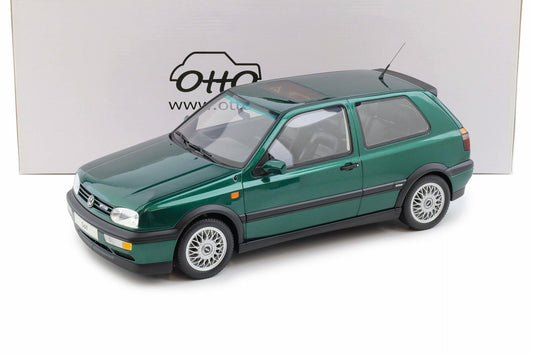 Otto 1992 Volkswagen Golf MK III VR6 Carat Dragon Green 1:12