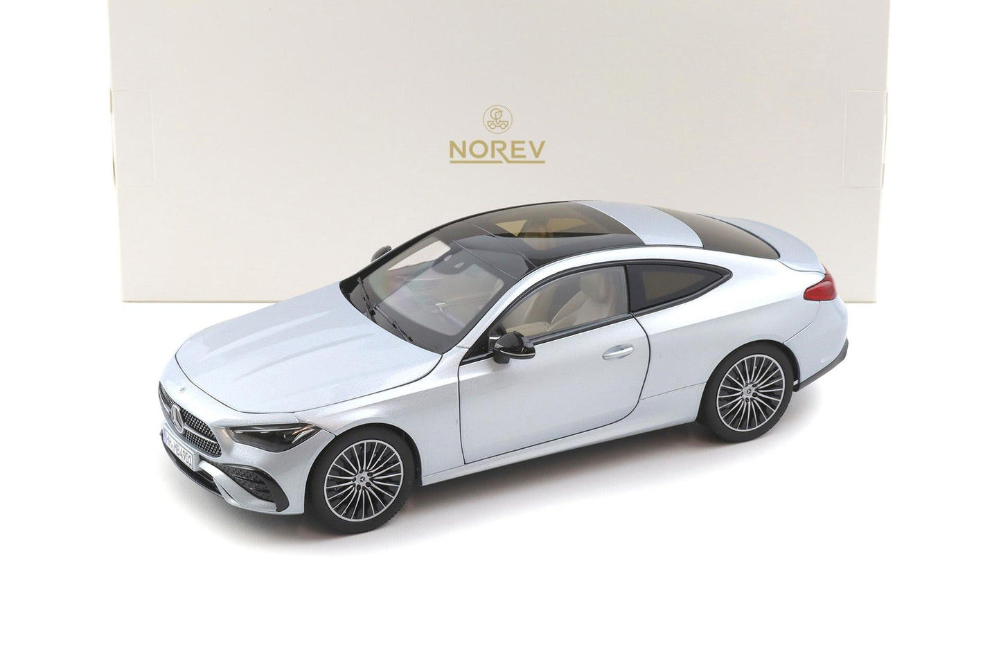 Norev 2024 Mercedes-Benz CLE Coupe C236 Hightech Silver 1:18