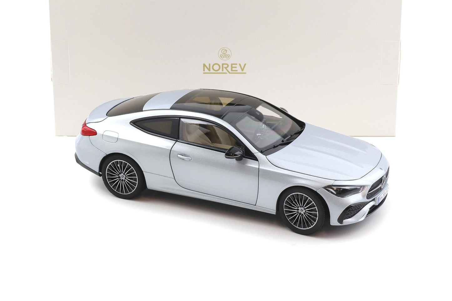 Norev 2024 Mercedes-Benz CLE Coupe C236 Hightech Silver 1:18
