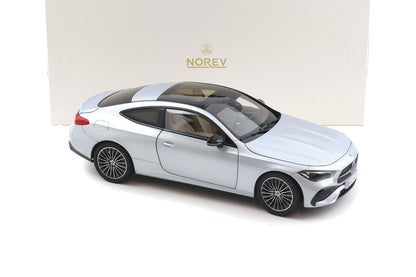 Norev 2024 Mercedes-Benz CLE Coupe C236 Hightech Silver 1:18