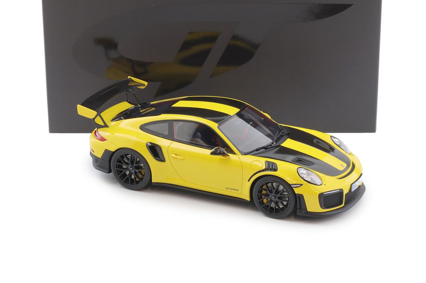 GT Spirit Porsche 911 991.2 GT2 RS w/ Weissach Pkg (Nurburgring Record) Yellow 1:18