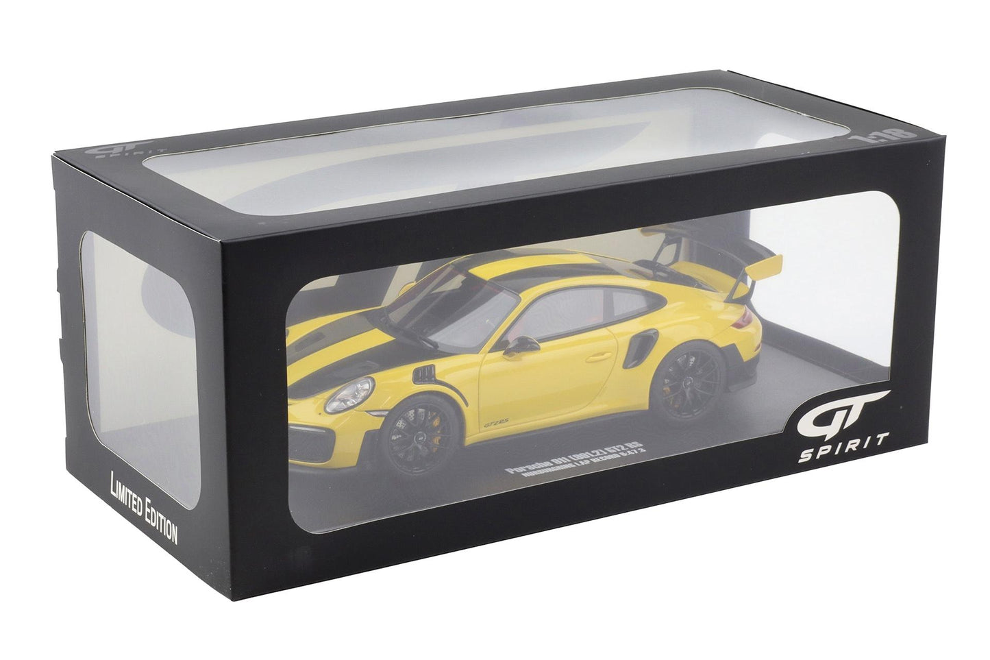 GT Spirit Porsche 911 991.2 GT2 RS w/ Weissach Pkg (Nurburgring Record) Yellow 1:18