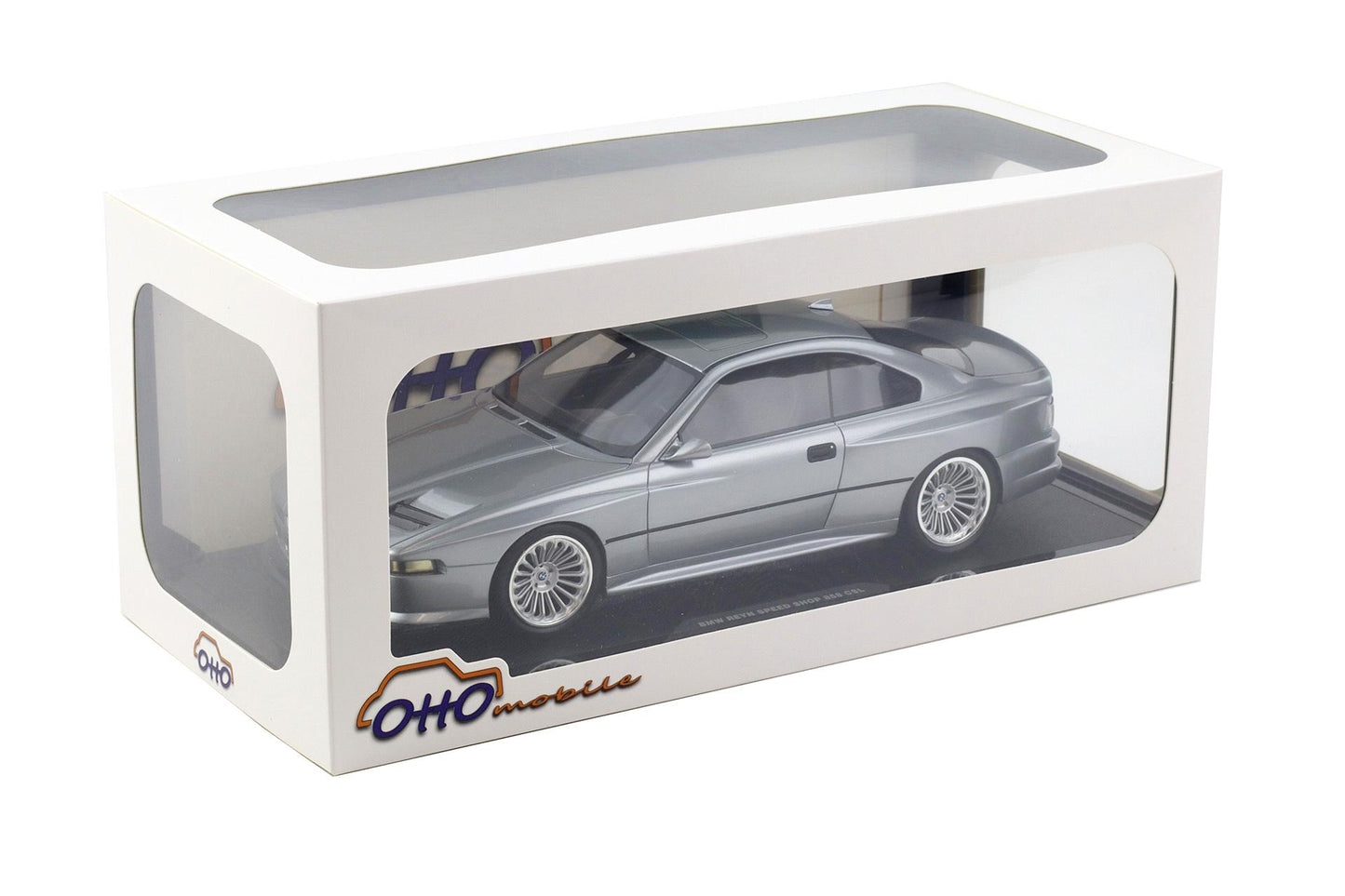 Otto 2024 BMW 858 CSL E31 by Jonsibal Chrome Shadow Metallic 1:18