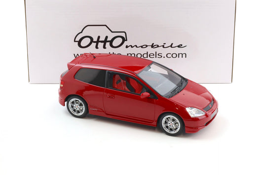 Otto 2005 Honda Civic Type R (EP3) Milano Red 1:18