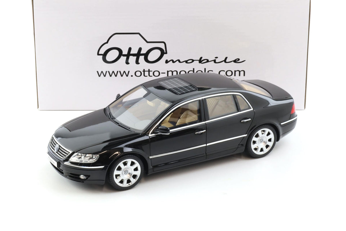 Otto 2005 Volkswagen Phaeton 6.0 W12 Black L041 1:18