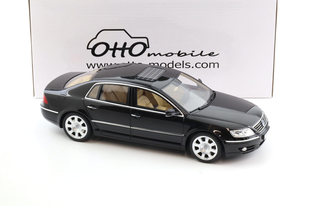 Otto 2005 Volkswagen Phaeton 6.0 W12 Black L041 1:18