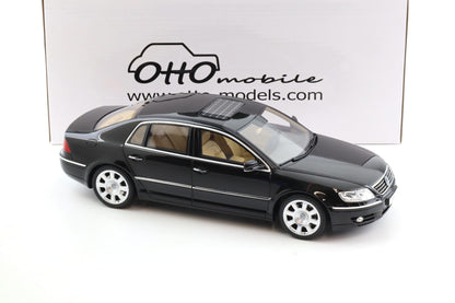 Otto 2005 Volkswagen Phaeton 6.0 W12 Black L041 1:18