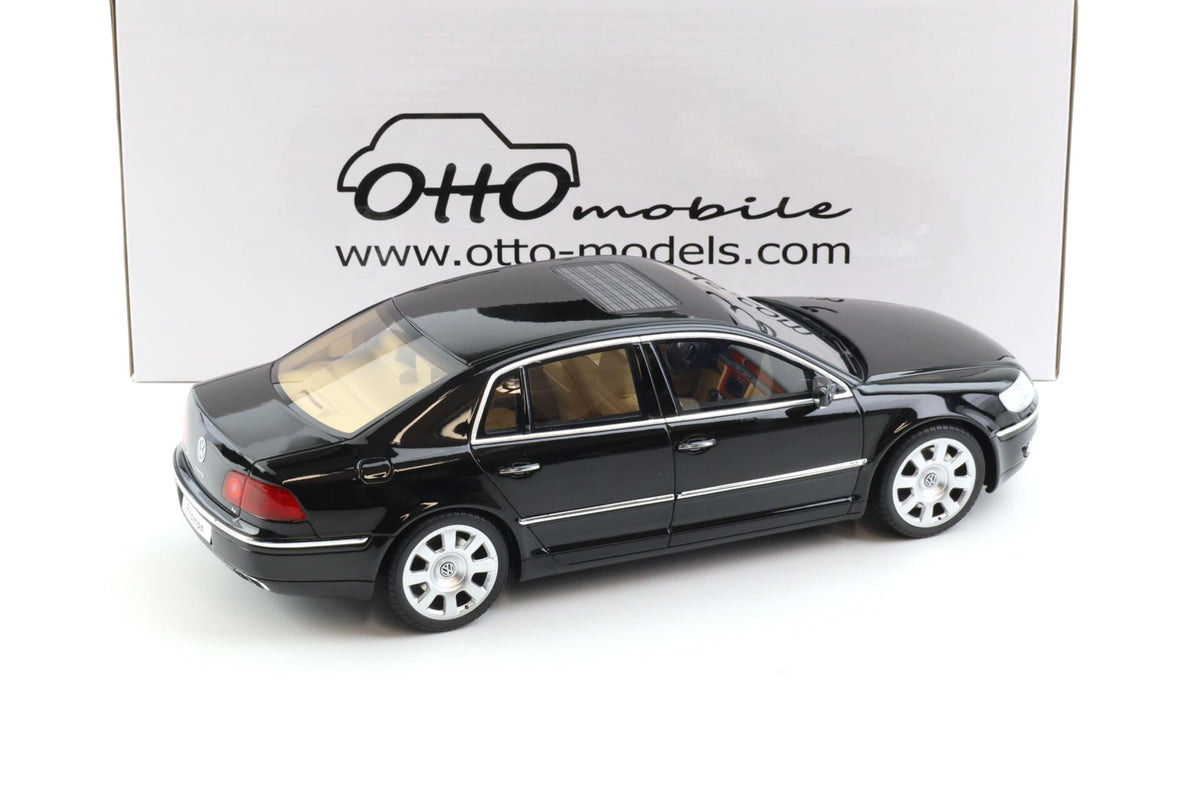 Otto 2005 Volkswagen Phaeton 6.0 W12 Black L041 1:18