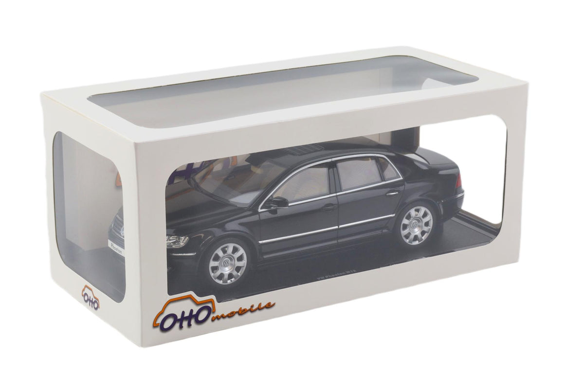 Otto 2005 Volkswagen Phaeton 6.0 W12 Black L041 1:18