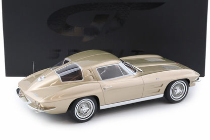GT Spirit 1963 Chevy Corvette C2 Coupe Saddle Tan 1:12